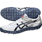 ASICS（アシックス） タイガーパウR JAPAN-HJ （L）（ジャパン） シルバー×メタルネイビー TFP335 24.0