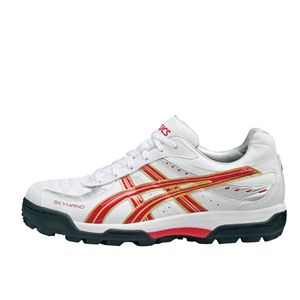 ASICS（アシックス） スカイハンドOC_S ホワイト×メタルレッド THH521 23.5