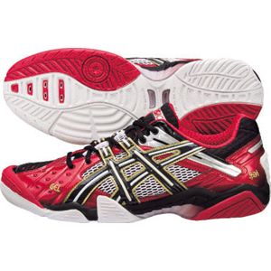 ASICS（アシックス） GEL-DOUBLESKY（ゲルダブルスカイ） レッドXブラック THH523 23.0