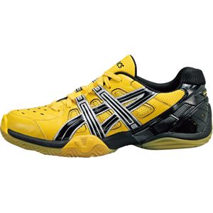 ASICS（アシックス） GELBRAVE WIDE 3（ゲルブレイブワイド 3） イエロー×ブラック THH526 24.0