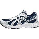 ASICS（アシックス） ロードジョグ 4 ネイビーブルー×シルバー TJG124 22.0