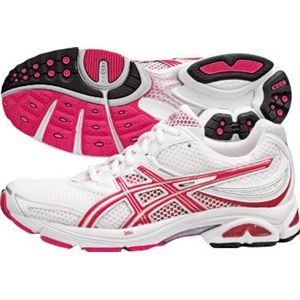 ASICS（アシックス） LADY GELXCEL 3 （レディ ゲルエクセル 3） ホワイト×ローズピンク TJG347 22.5