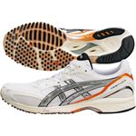 ASICS（アシックス） TARTHERGALE-WIDE（ターサーゲイル-ワイド） ホワイト×シルバー TJR242 25.0