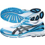 ASICS（アシックス） GELFEATHER GS 2（ゲルフェザー GS 2） ホワイト×サックス TJR442 25.0