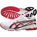 ASICS（アシックス） GELFEATHER GS 2-WIDE（ゲルフェザーGS2-WIDE） ホワイト×レッド TJR443 24.5