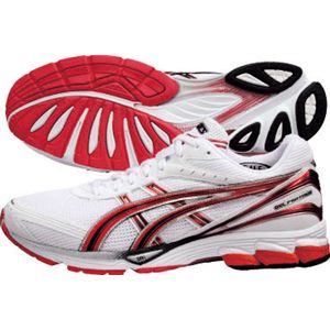 ASICS（アシックス） GELFEATHER GS 2-WIDE（ゲルフェザーGS2-WIDE） ホワイト×レッド TJR443 29.0