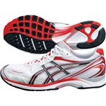 ASICS（アシックス） LYTERACER DS WIDE（ライトレーサー DS ワイド） ホワイト×レッド TJR479 25.5