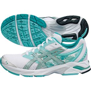 ASICS（アシックス） LADY GEL-LYTESPEED 3（レディゲルライトスピード3） ホワイト×シルバー TJR544 22.5