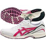 ASICS（アシックス） LADY TARTHERGALE（レディターサーゲイル） ホワイト×メタルピンク TJR817 22.5