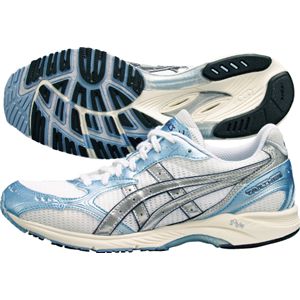 ASICS（アシックス） LSDY TSRTHERBLITZ-CF（レディ ターサブリッツ） サックス×シルバー TJR818 23.0