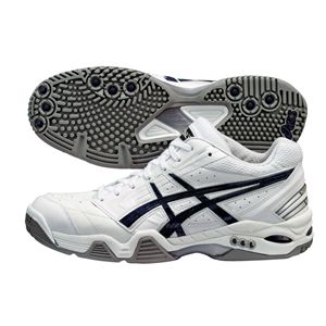 ASICS（アシックス） オムニテレインLE ホワイト×ネイビーブルー TLL672 23.0