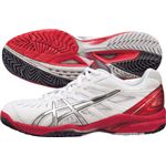 ASICS（アシックス） PRESTIGELYTE AC（プレステージライトAC） レッドXシルバー TLL677 23.0