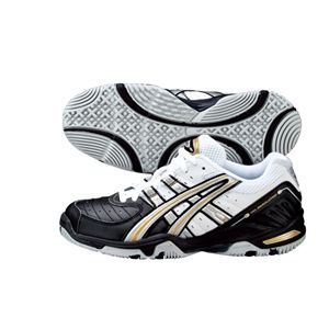 ASICS（アシックス） ゲルレゾリューションGS ブラック×シルバー TLL679 20.5