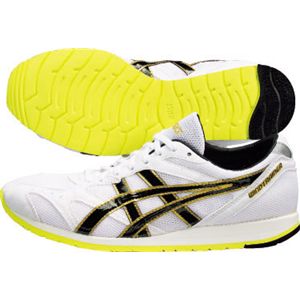 ASICS（アシックス） WINDTRAINER（ウインドトレーナー） ホワイト×ブラック TMM416 23.0