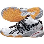 ASICS（アシックス） バードラッシングMT2 ホワイト×ブラック TOB511 23.0