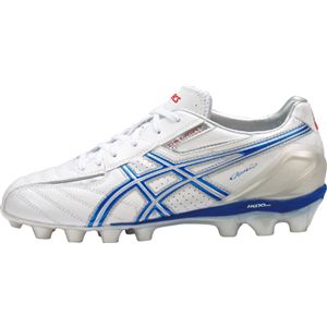 ASICS（アシックス） DS LIGHT GENIO2 Jr（ディーエスライト  ジェニオ2 Jr） パールホワイトカケルブルー TSI717 22.0