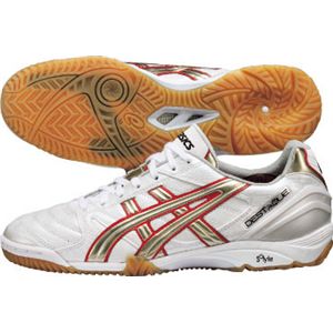 ASICS（アシックス） DESTAQUE J（デスタッキJ） パールホワイト×ゴールド TST201 23.5