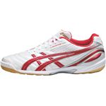 ASICS（アシックス） CALCETTO TOP3 WIDE（カルチェットトップ3 ワイド） パールホワイト×レッド TST315 23.0