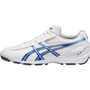 ASICS（アシックス） DS LIGHT GENIO 2 TF（ディーエスライト ジェニオ2TF） パールホワイト×ブルー TST630 24.0