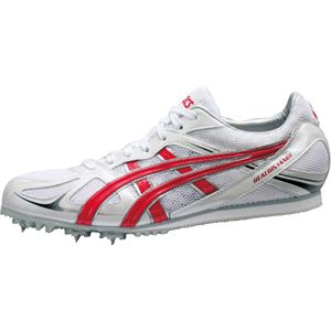 ASICS（アシックス） HEATDISTANCER3（ヒートディスタンスR3） ホワイト×レッド TTP744 23.5