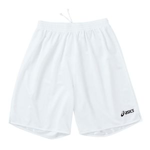 ASICS（アシックス） ゲームパンツ ホワイト×ブラック XS1613 L