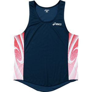 ASICS（アシックス） M'Sランニングシャツ ネイビー XT1027 L