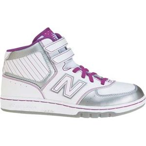 New Balance（ニューバランス） ウォーキング（キッズ）シューズ Kids LIFESTYLE KT574H シルバーXパープル 17.5