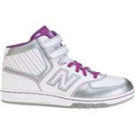 New Balance（ニューバランス） ウォーキング（キッズ）シューズ Kids LIFESTYLE KT574H シルバーXパープル 17.0