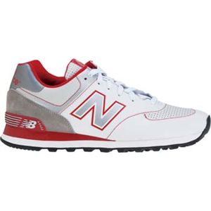 New Balance（ニューバランス） ランニングシューズ LIFESTYLE/CLASSIC ML574D ホワイト×レッド 25.5