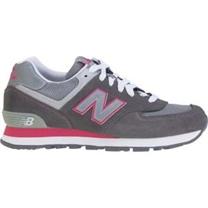 New Balance（ニューバランス） ランニングシューズ LIFESTYLE/CLASSIC WL574D グレー×ピンク 22.0