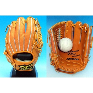 MIZUNOPRO(ミズノプロ) 軟式グローブ 内野手 オレンジメッシュ