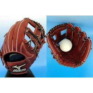 MIZUNO（ミズノ） Global Elite（グローバルエリート） 軟式グローブ 内野手用 8サイズ ローズブラウン