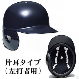 MIZUNO（ミズノ） 硬式用左打者用ヘルメット 【A0906SA】 ネイビー(14) M(56〜57cm)