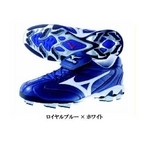 MIZUNO（ミズノ） ポイントスパイク ウエーブフランチャイズチーム ロイヤルブルー×ホワイト 25.5cm