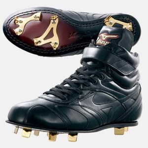 MIZUNO（ミズノ） 革底金属スパイク ビクトリーステージハイカットモデル 『ダイアモンドキンググリッターHI』 26.0cm 