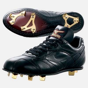 MIZUNO（ミズノ） 革底金属スパイク ビクトリーステージ立ちベロローカットモデル 『ダイアモンドキンググリッター』 25.0cm 