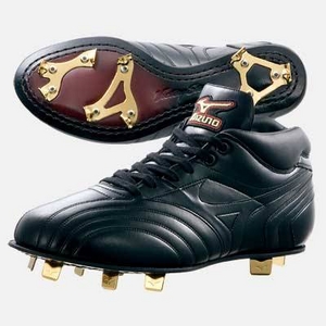 MIZUNO（ミズノ） 革底金属スパイク ビクトリーステージミドルカットモデル 『ライトヒーローMC』 26.0cm 