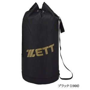 ZETT（ゼット） 『ヘルメット兼キャッチャー防具ケース』 【ba1301】 ブラック ブラック 