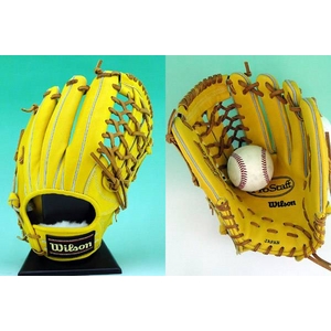 【2010年商品】 Wilson（ウィルソン） 硬式グローブ『Pro STAFF』 外野手用 Lタン 右投用 【WTAHGPW7L】