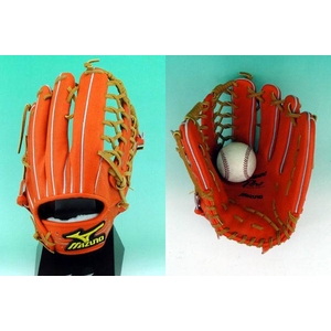 2010年モデル MIZUNOPRO（ミズノプロ） 硬式グローブ ICHIRO（イチロー） モデル外野手用 2gw18059-5249 Sオレンジ×コルク(5249) 右投げ用