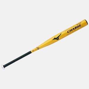 MIZUNO（ミズノ） ソフト3号用バット（ゴム用） 『CHARE（チャージ） 』 2to50440-50 ゴールド（50） 84cm×730g