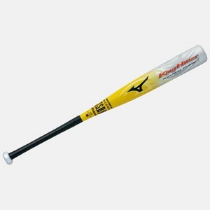 MIZUNO（ミズノ） Buw League（ビューリーグ） 少年軟式用バット 『King Hitter（キングヒッター） 』 ゴールド 【2TP-83960】 76cm・平均440g