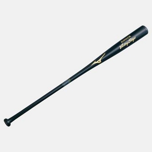 【2010年モデル】 MIZUNO VictoryStage（ビクトリーステージ） 木製ノックバット ブラック 91cm×平均550g