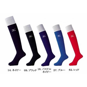 MIZUNO（ミズノ） 『カラーソックス.』 25〜29cm 52uw-83 ネイビー