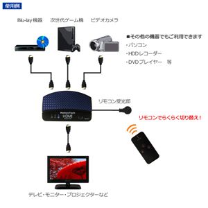 HDMIZN^[ Rtő炭炭! Motion Tech 3|[gHDMIZN^[ 1.3b Rt MT-SW301R 摜3XV