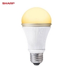 SHARP（シャープ） LED電球 ELM（エルム） ［E26口金］一般電球タイプ スタンダードモデル （電球色相当）LEDライト  DL-L601L