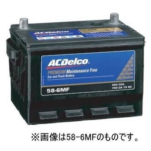 ACDelco（ACデルコ） 米国車（58-6MF）車用バッテリー マスタング、トーラス、チェロキー