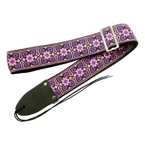 ギター用ベース用ストラップ 70年代ミュージシャン 愛用ストラップ(再現) Retrovibe Strap 1965 Purple パープル