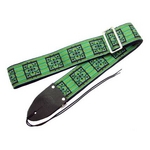 ギター用ベース用ストラップ 70年代ミュージシャン 愛用ストラップ(再現) Retrovibe Strap 1966 Green グリーン