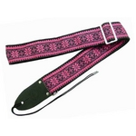 ギター用ベース用ストラップ 70年代ミュージシャン 愛用ストラップ(再現) Retrovibe Strap 1969 Pink ピンク